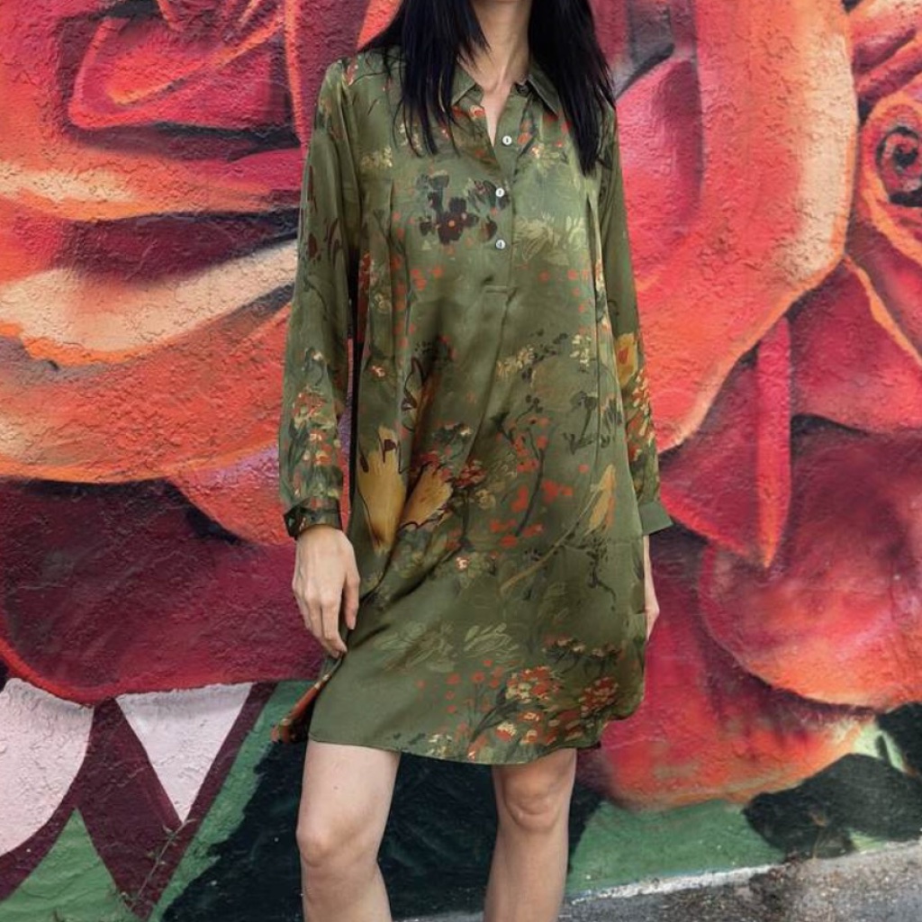 Yavi Collared Dress